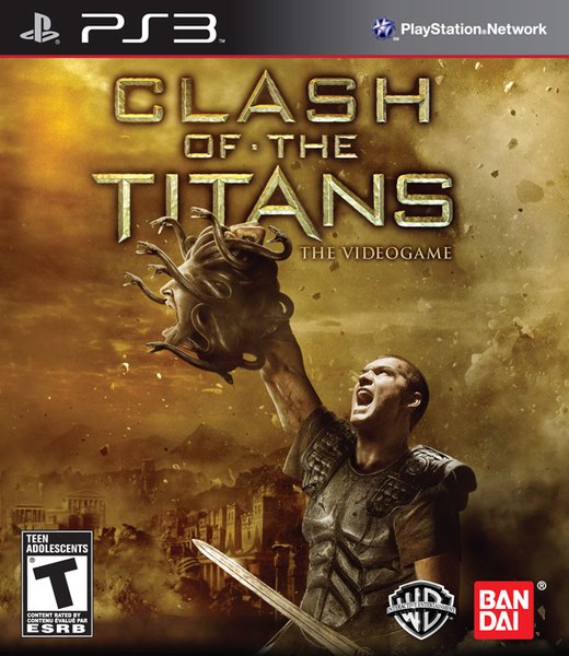 Clash of the Titans: The Videogame box art