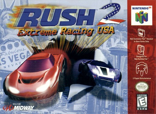 Rush 2: Extreme Racing USA box art