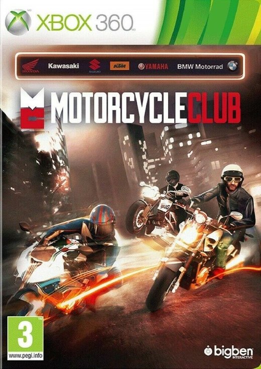 Motorcycle Club box art