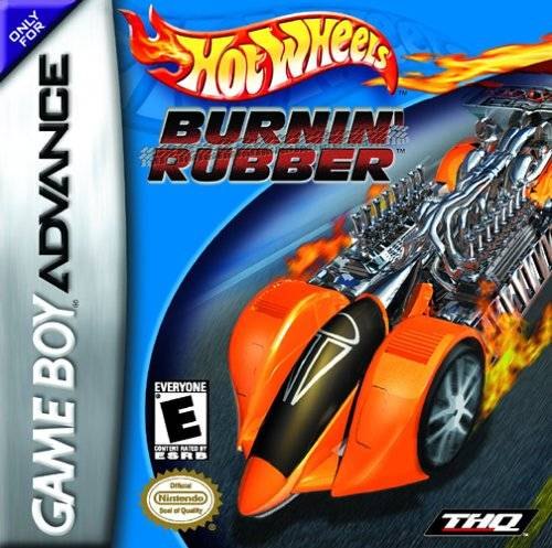 Hot Wheels: Burnin' Rubber box art