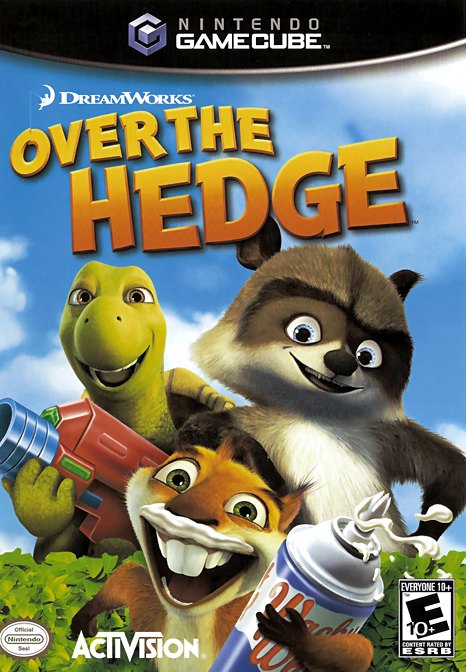 DreamWorks Over the Hedge box art