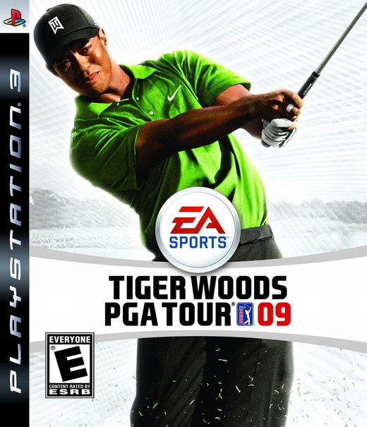 Tiger Woods PGA Tour 09 box art