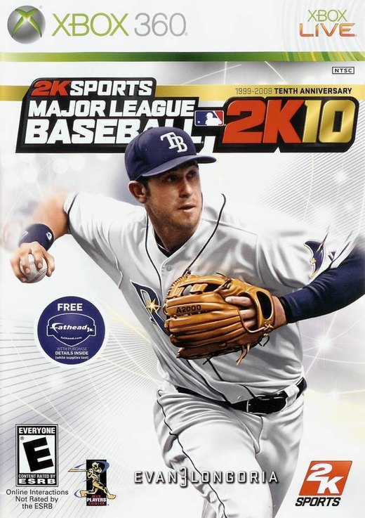 Major League Baseball 2K10 box art