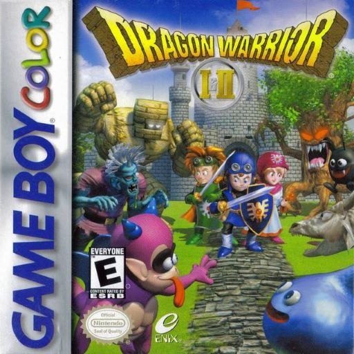 Dragon Warrior I _ II box art
