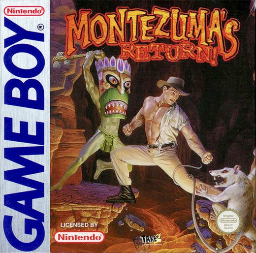Montezuma's Return! box art