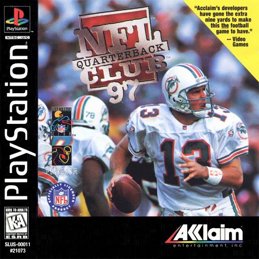 NFL Quarterback Club 97 box art