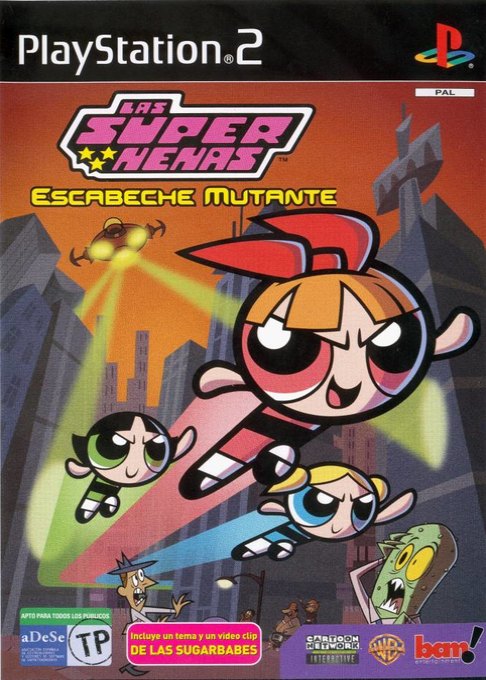 The Powerpuff Girls: Relish Rampage box art