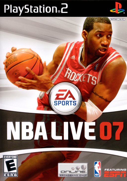 NBA Live 07 box art