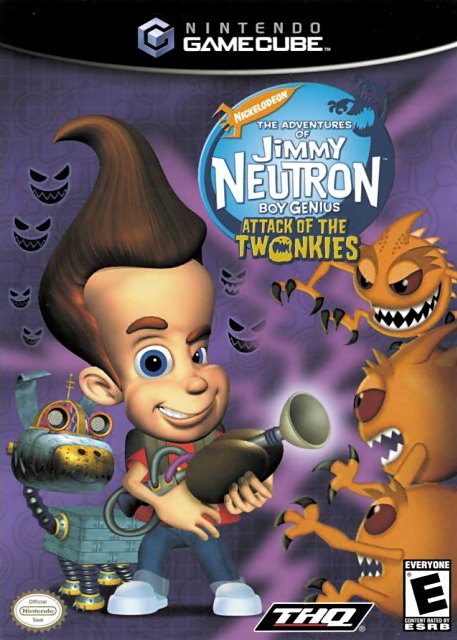 Nickelodeon Jimmy Neutron: Boy Genius: Attack of the Twonkies box art