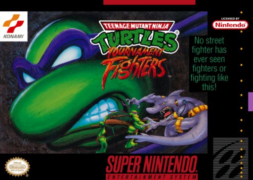 Teenage Mutant Ninja Turtles: Tournament Fighters box art