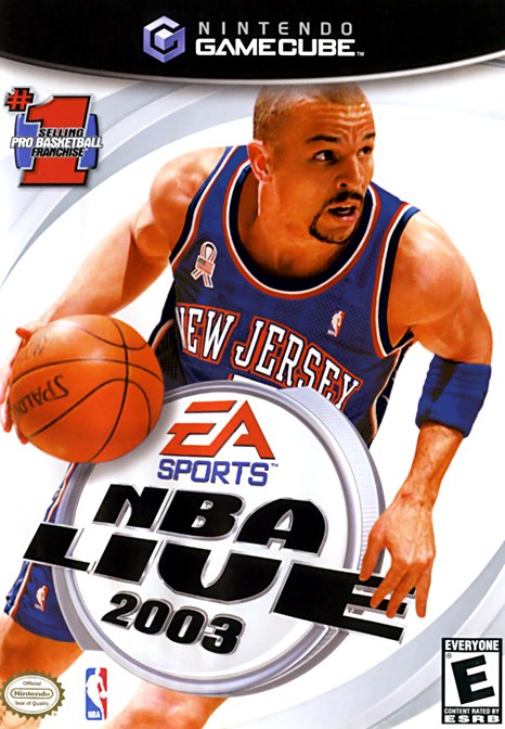 NBA Live 2003 box art