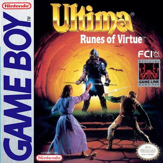 Ultima: Runes of Virtue box art