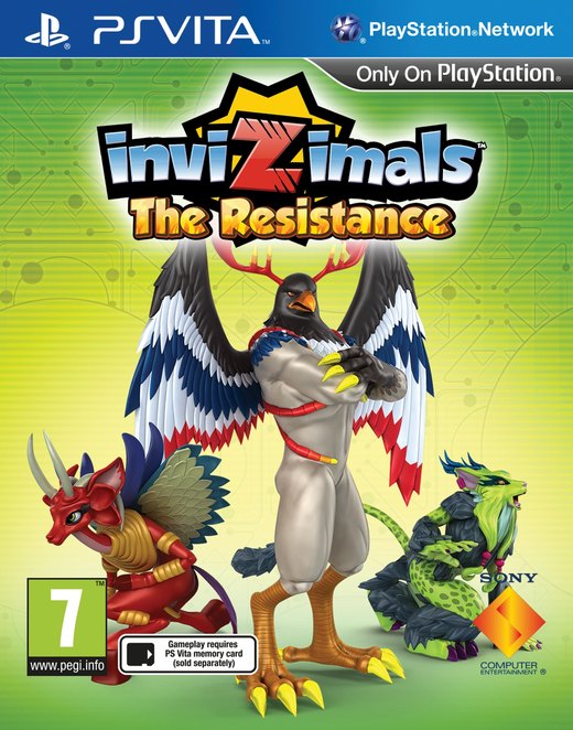 Invizimals: The Resistance box art