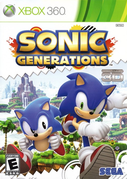 Sonic Generations box art