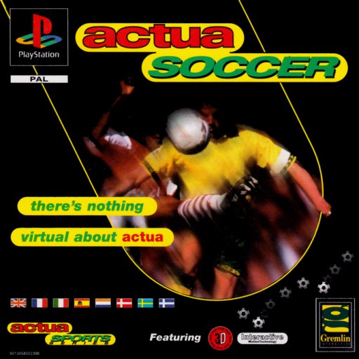 Actua Soccer box art