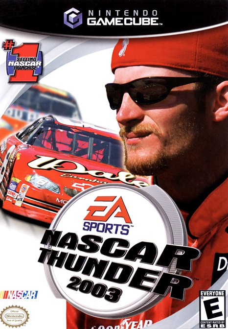 NASCAR Thunder 2003 box art
