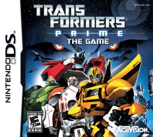 Transformers Prime: The Game box art