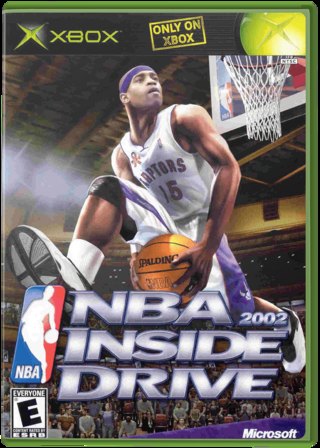 NBA Inside Drive 2002 box art