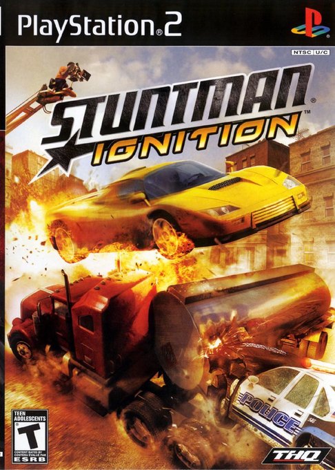 Stuntman: Ignition box art