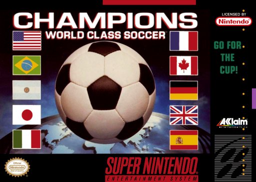 Champions: World Class Soccer box art