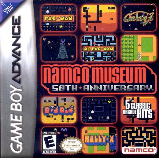 Namco Museum: 50th Anniversary box art