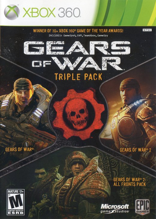 Gears of War: Triple Pack box art