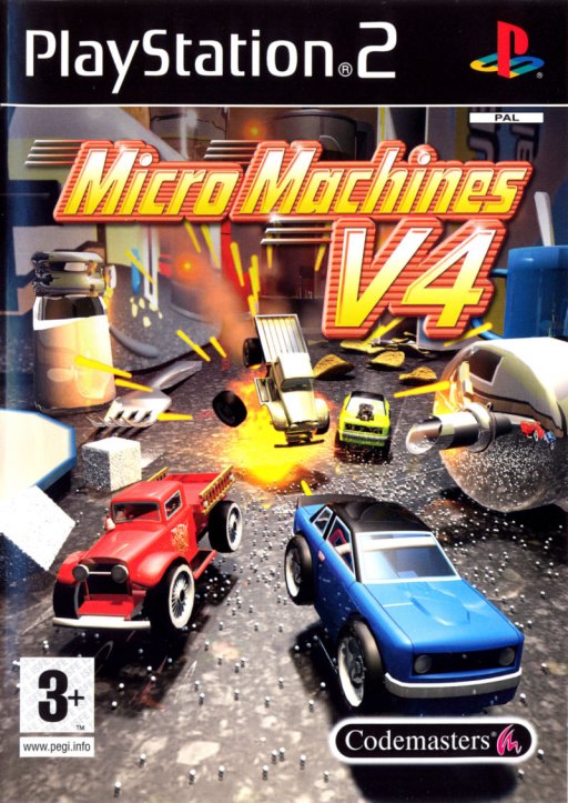 Micro Machines V4 box art