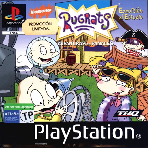 Nickelodeon Rugrats: Excursion al estudio box art
