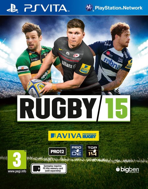 Rugby 15 box art
