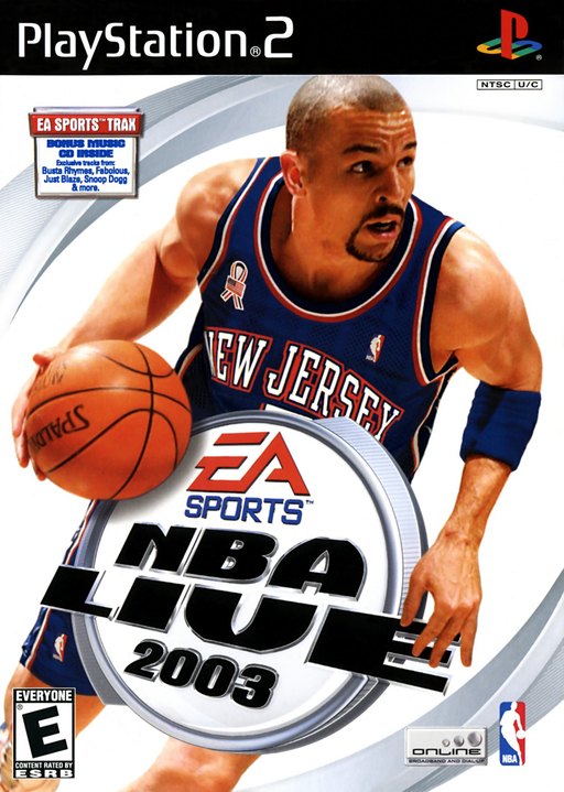 NBA Live 2003 box art