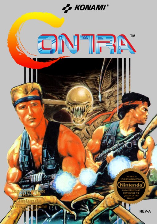 Contra box art