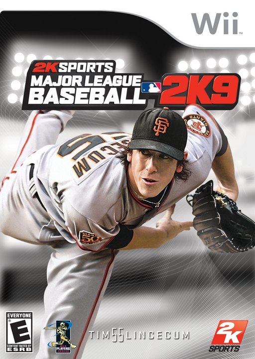 Major League Baseball 2K9 box art