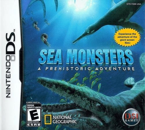 Sea Monsters: A Prehistoric Adventure box art