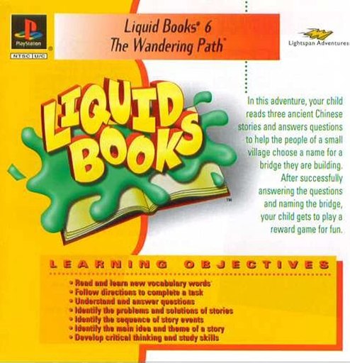 Liquid Books Adventure 6: The Wandering Path box art