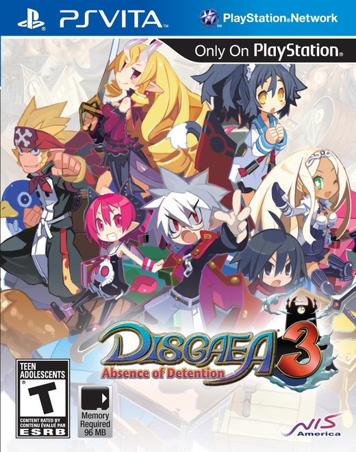 Disgaea 3: Absence of Detention box art