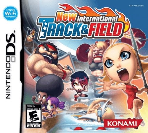 New International Track _ Field box art