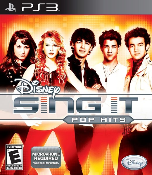 Disney Sing It: Pop Hits box art