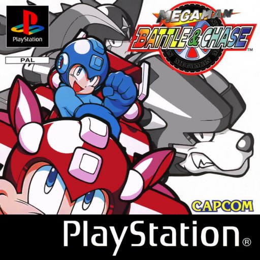 Mega Man: Battle _ Chase box art