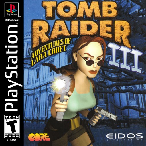 Tomb Raider III: Adventures of Lara Croft box art