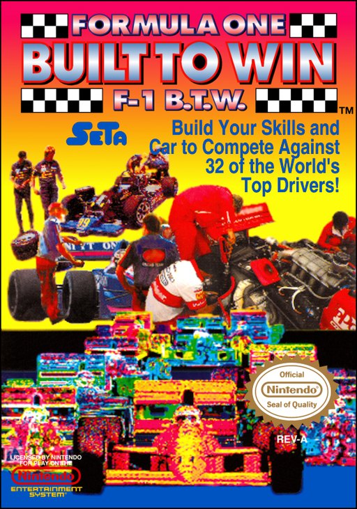 Formula One: Built to Win box art