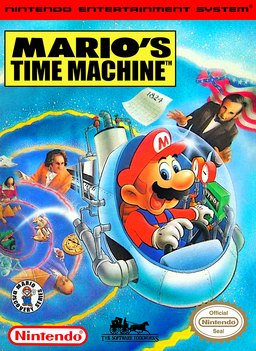 Mario's Time Machine box art