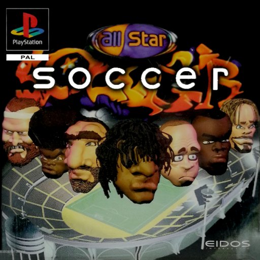 All Star Soccer box art