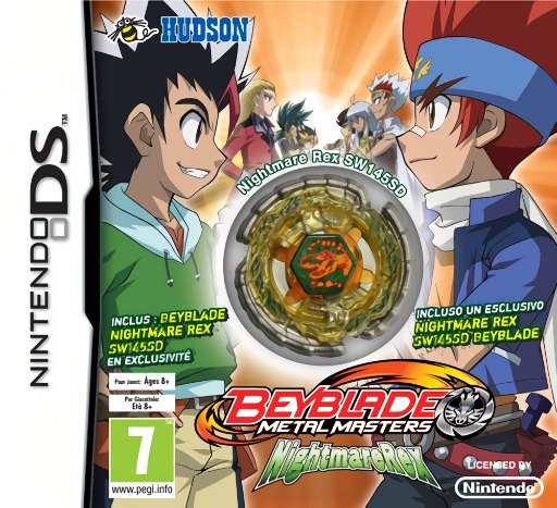 Beyblade: Metal Masters: Nightmare Rex box art