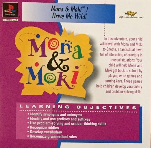 Mona _ Moki 1: Drive Me Wild! box art