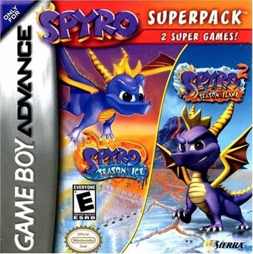 Spyro SuperPack: Season of Flame/Season of Ice box art