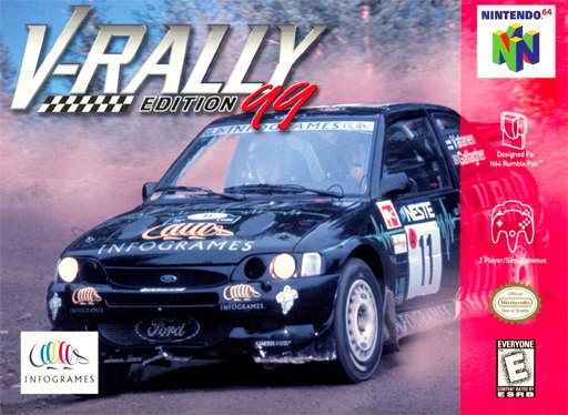 V-Rally Edition 99 box art