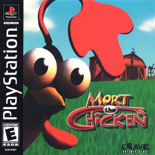 Mort the Chicken box art