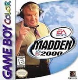 Madden NFL 2000 box art