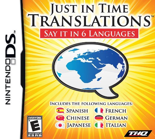 Just in Time Translations: Say It in 6 Languages box art