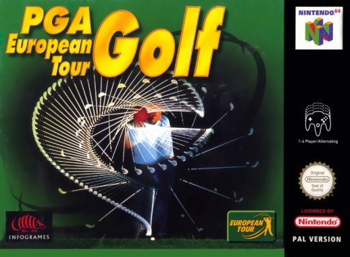 PGA European Tour Golf box art